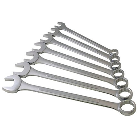 SUNEX 7-Pc Sae Raised Panel Jumbo Combi Wrench Set 9707A